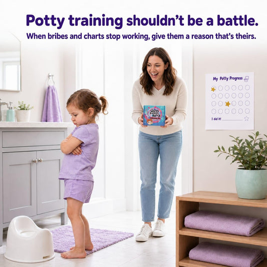 Potty Training Kit with Magic Color-Changing Toilet Stars, Storybook and Travel Bag