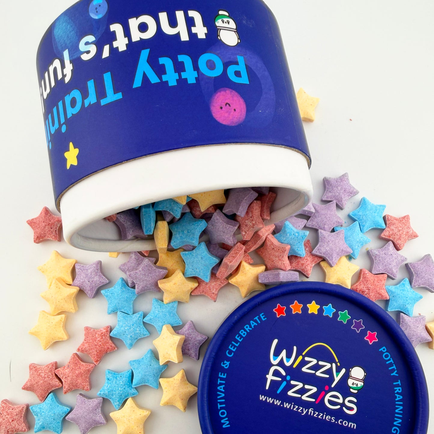 Potty Training Magic Color-Changing Toilet Stars