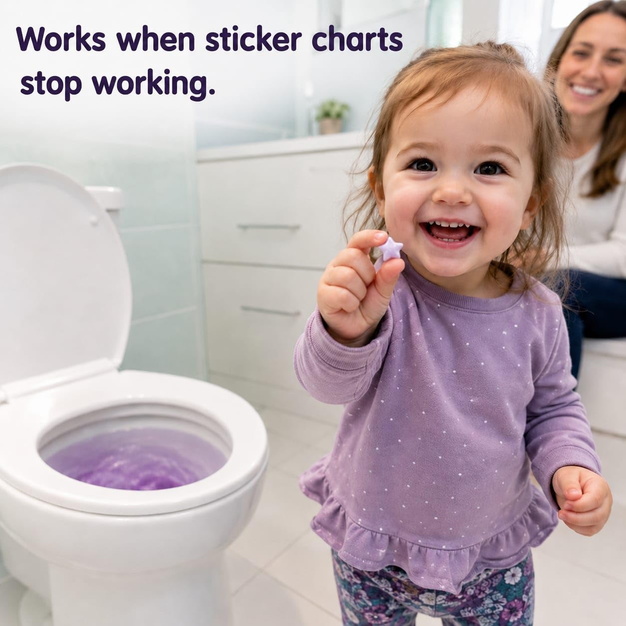 Potty Training Kit with Magic Color-Changing Toilet Stars, Storybook and Travel Bag