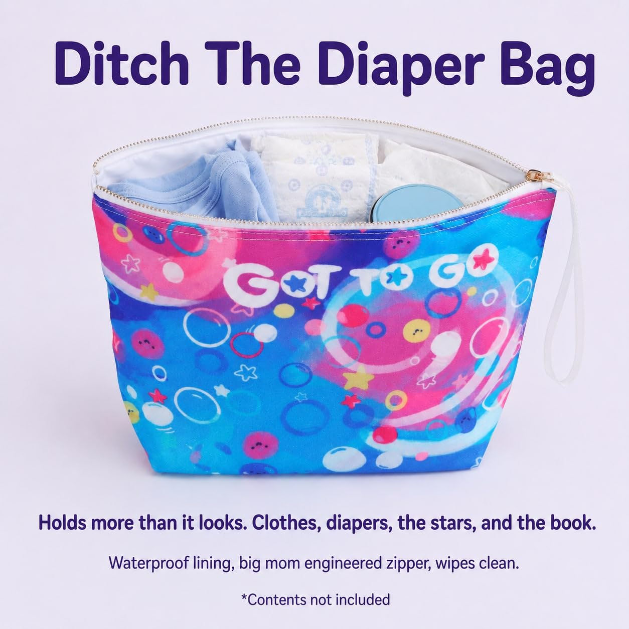 Potty Training Kit with Magic Color-Changing Toilet Stars, Storybook and Travel Bag